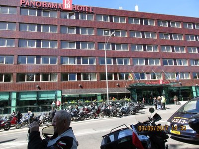Hotel Panorama w Wilnie ( tutaj jedliśmy obiad)