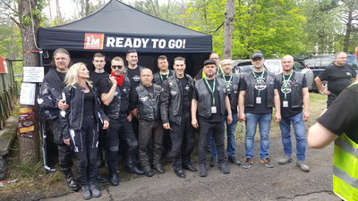 Pamiątkowe zdjęcie z organizatorem.